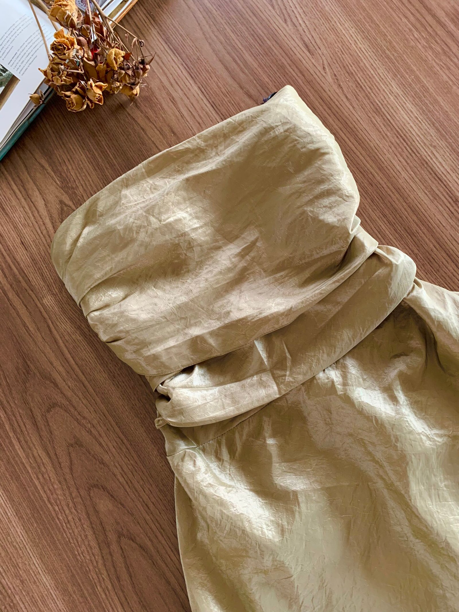 Vestido Festa Dourado - Imagem 2