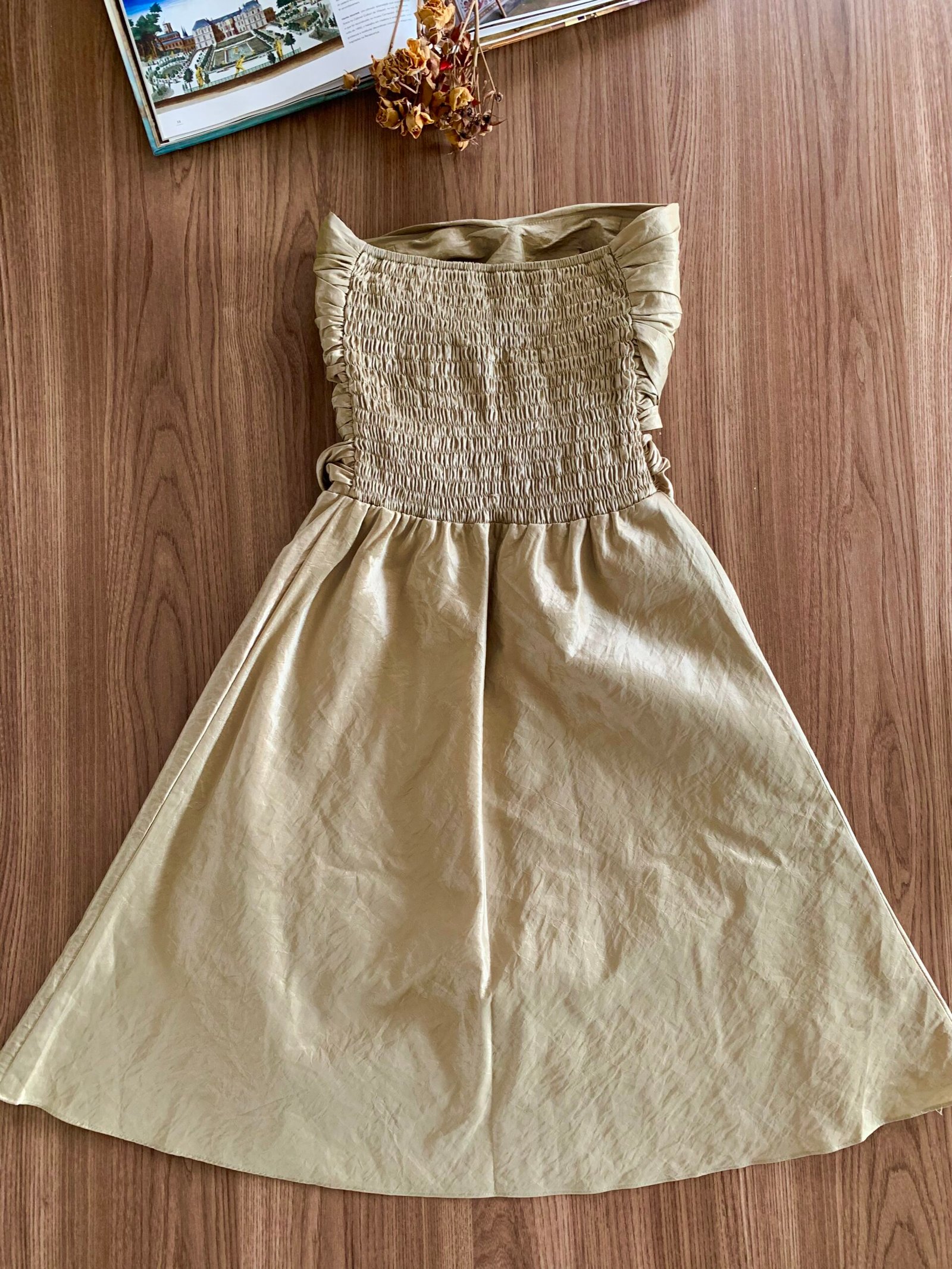 Vestido Festa Dourado - Imagem 3