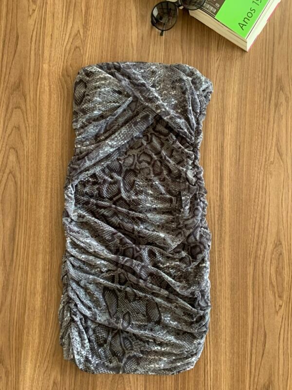 Vestido Renner Drapeado Phyton