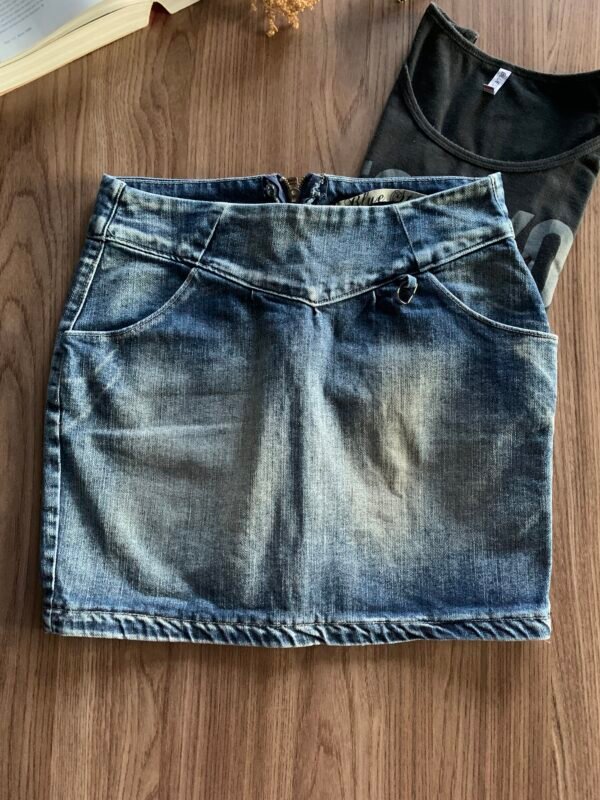Saia Jeans Renner Curta