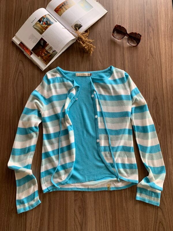 Blusa Tricot C&A Aberta